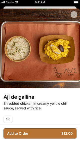 Ave by Divino iPhone screenshot 3 - Food & Drink app