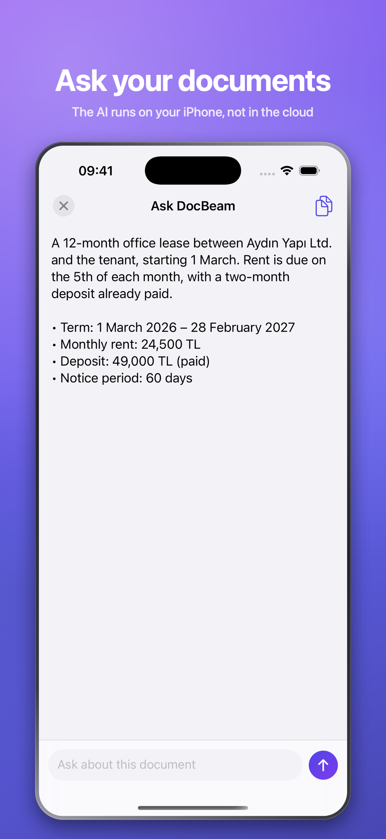 DocBeam: PDF Scanner & Sign screenshot 3