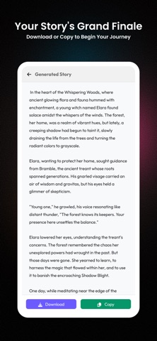ScriblyGo – AI Story Toolkit iPhone screenshot