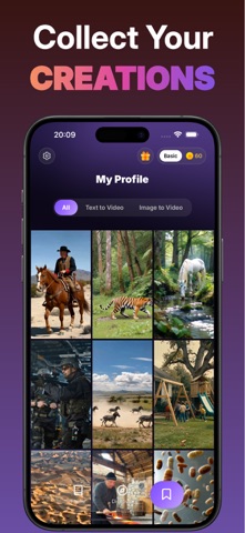 AI Video Generator - CineMaker iPhone screenshot