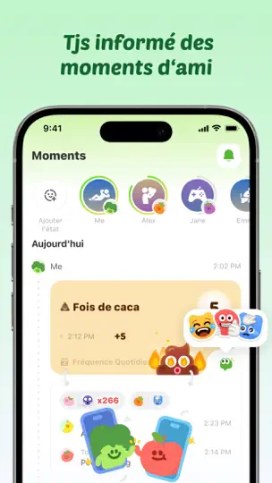Capture d'écran de Widgetable : Amis & Couples sur iPhone 10