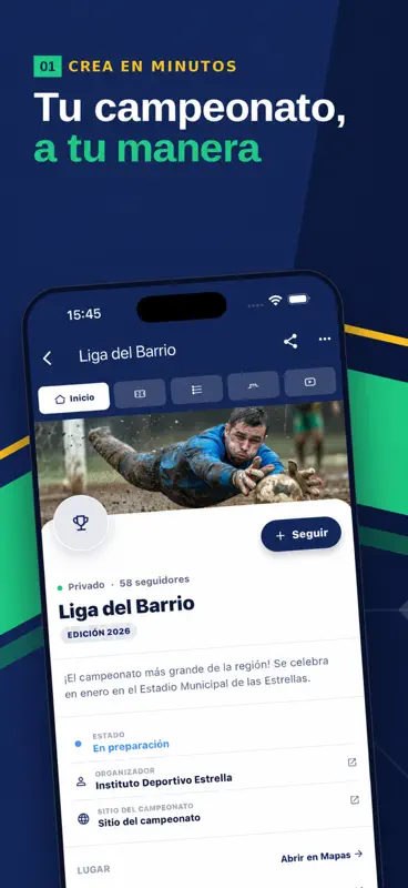 Copa Fácil: Crear Torneos screenshot 1 of 8