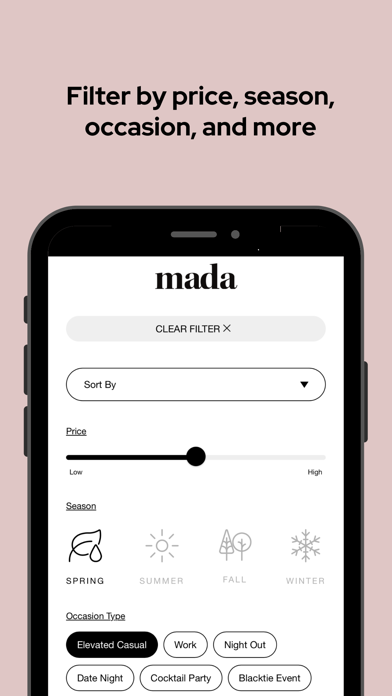 The Mada App Screenshot