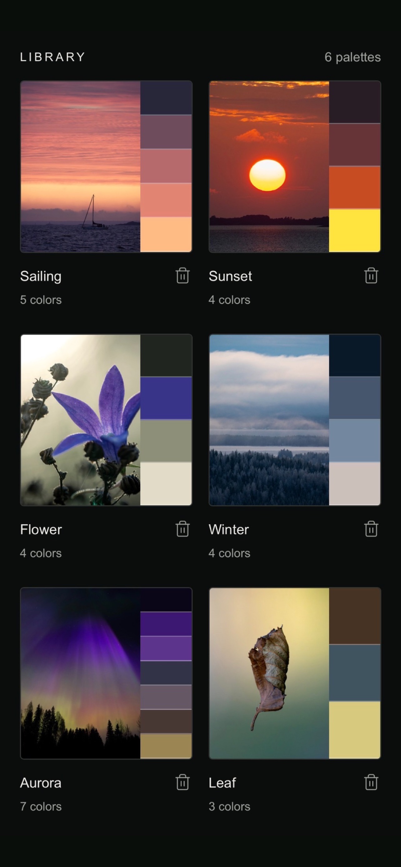 Screenshot 3 of TONESCAPE: Color Palette