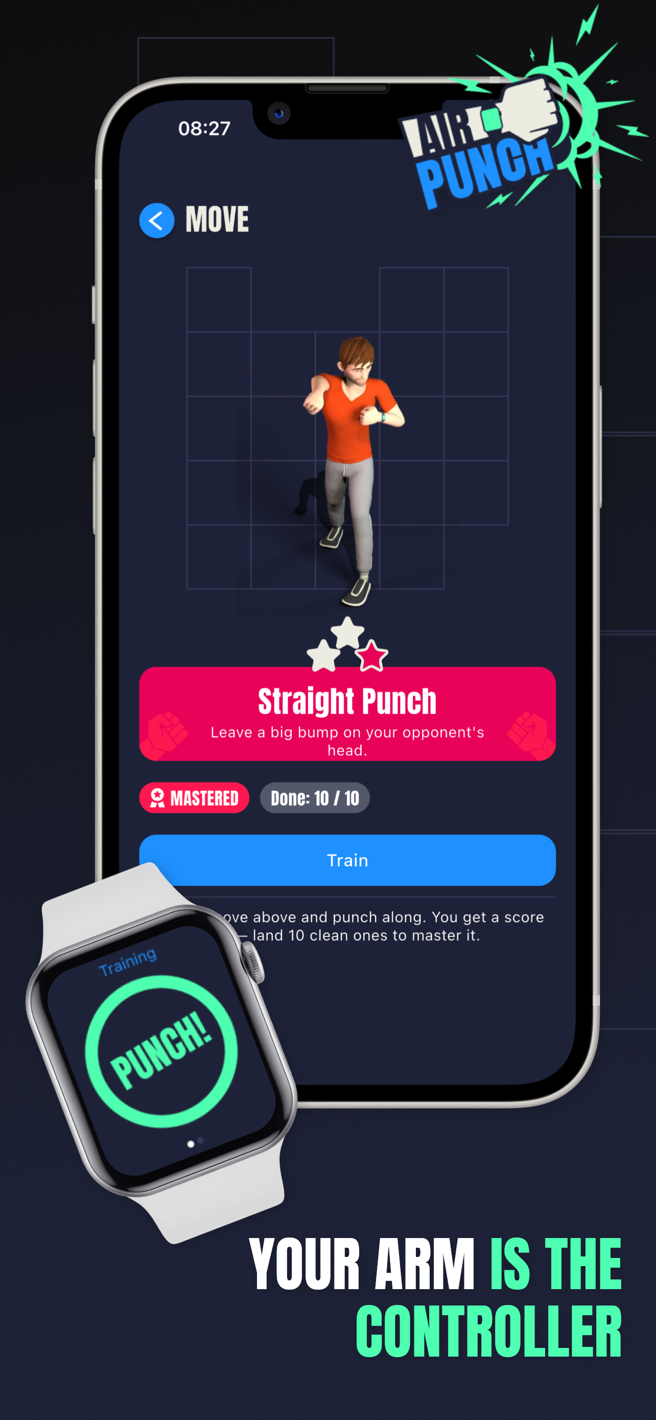AirPunch - A Watch Game screenshot 2