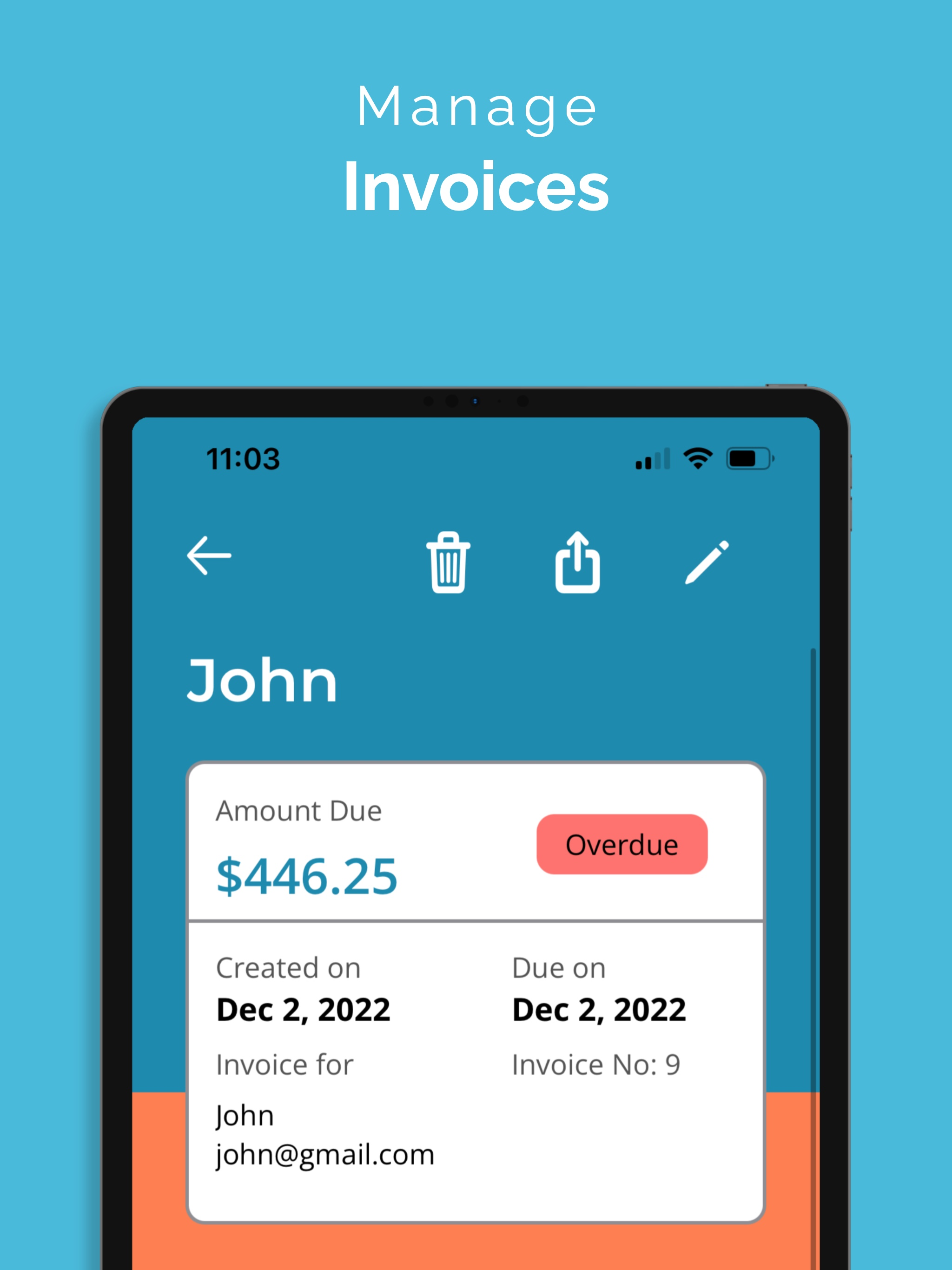 iInvoice screenshot 6