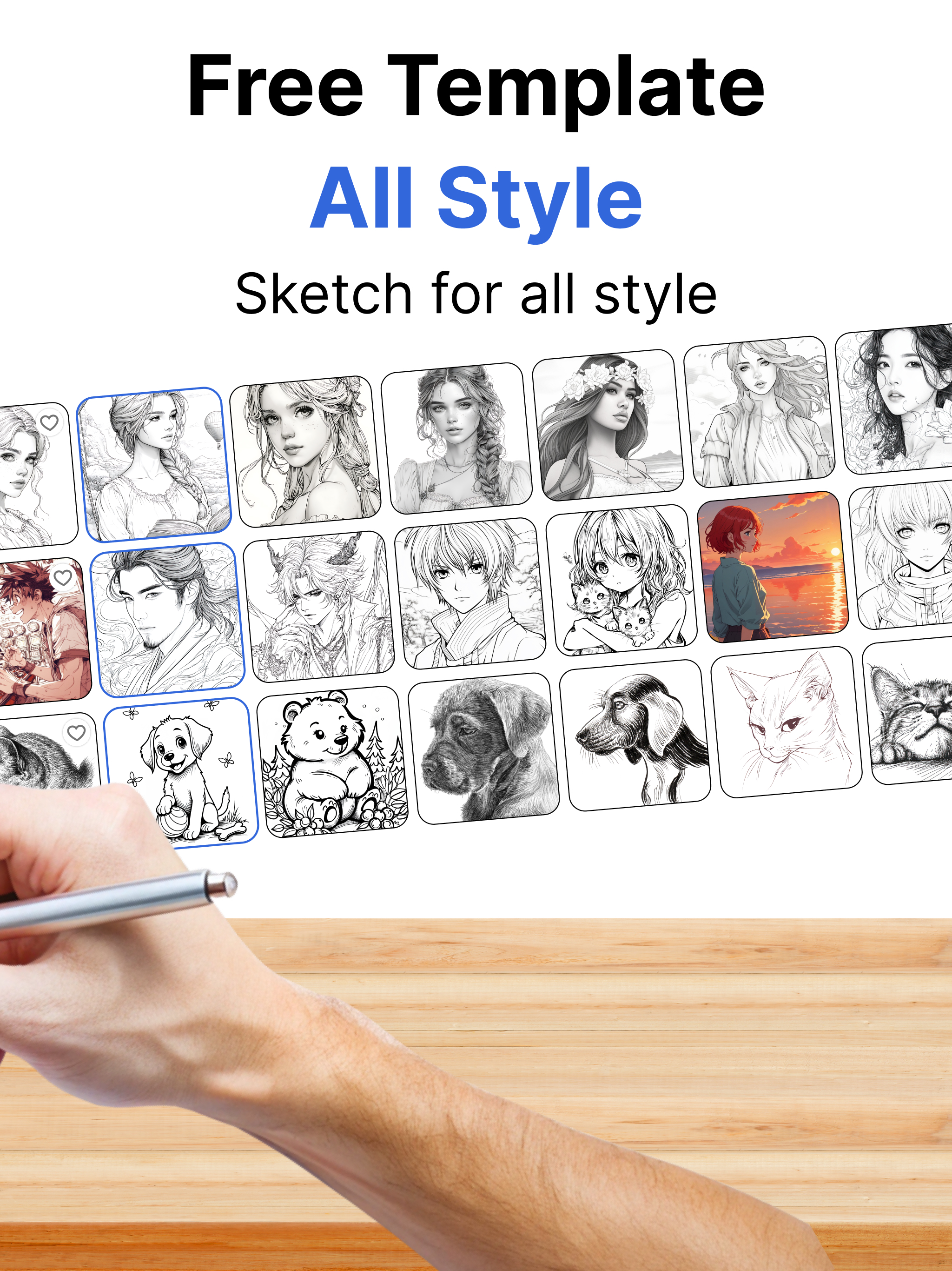 Camera Sketch Art