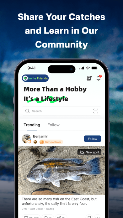 Fishing Spots - Fish Finder iPhone screenshot 5 - Sports app