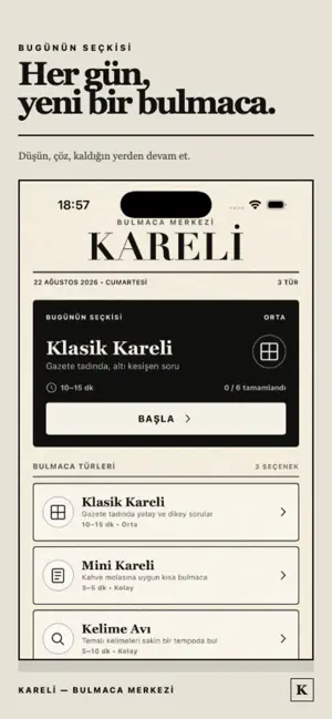 Kareli Bulmaca screenshot 2