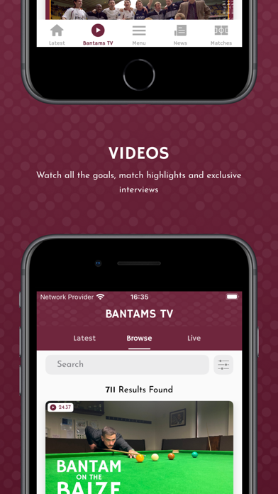 Bradford City AFC Screenshot