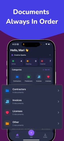 DocuPocket - secure documents screenshot
