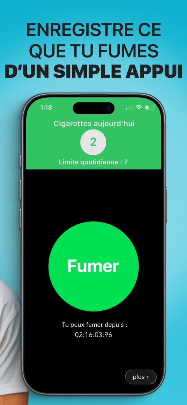 Screenshot #2 pour Arrêter de fumer petit à petit
