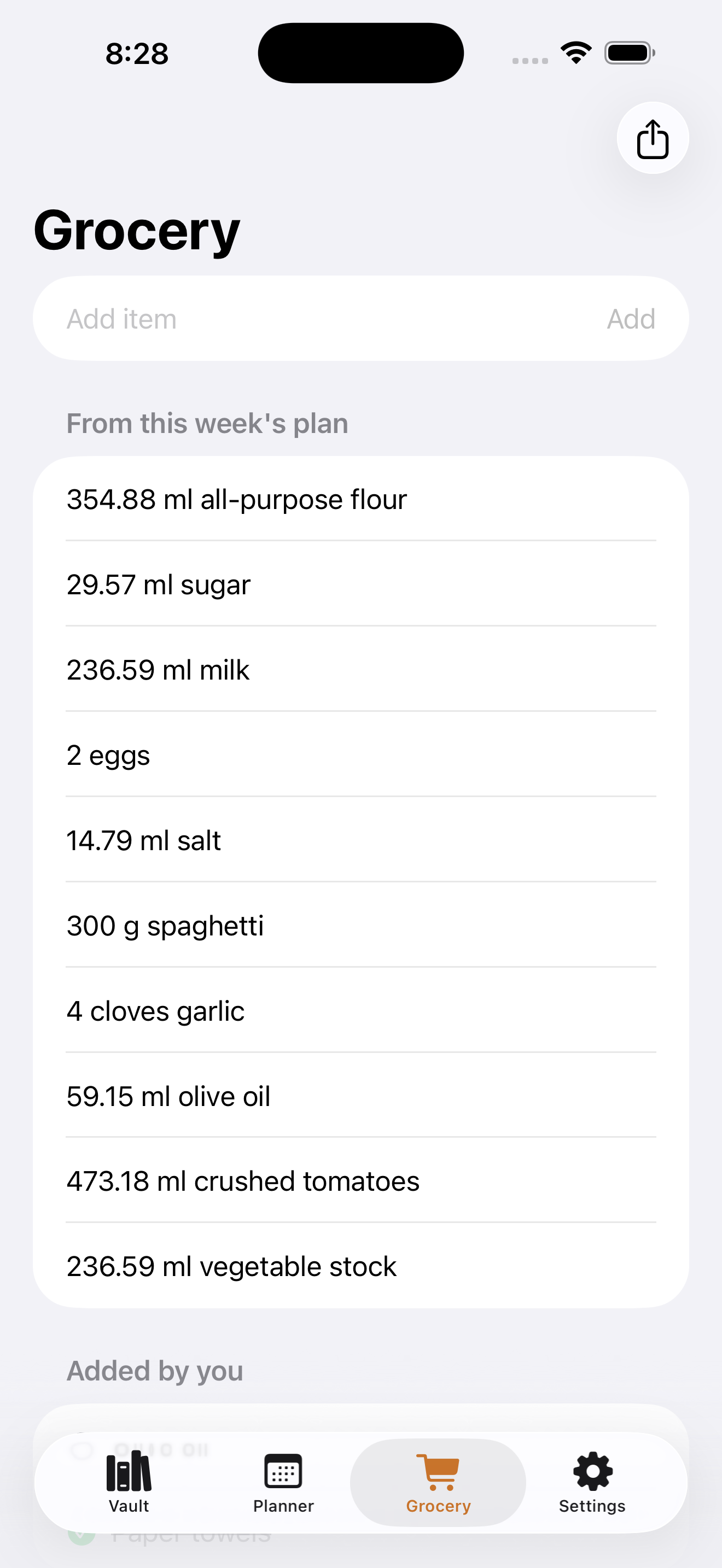 Mealkeep: Recipe Planner screenshot 3