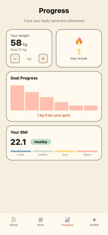 Mallow: Gentle Food Tracker screenshot
