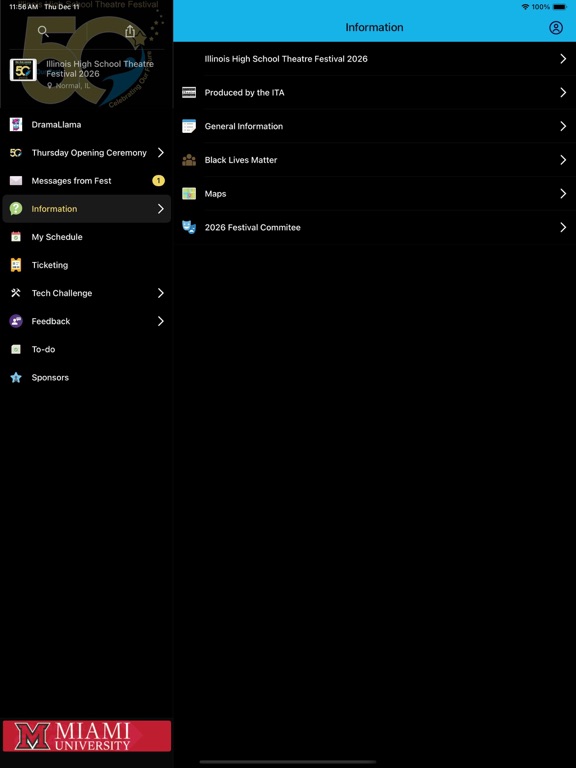 Screenshot #4 pour Illinois HS Theatre Fest