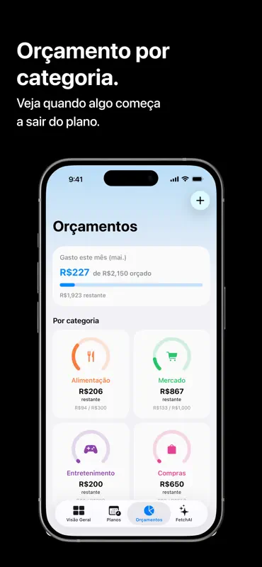 Fetch: Controle de Gastos screenshot 6 of 8