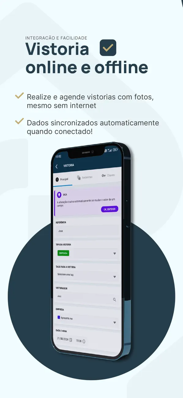 Screenshot #1 pour Apresenta.me