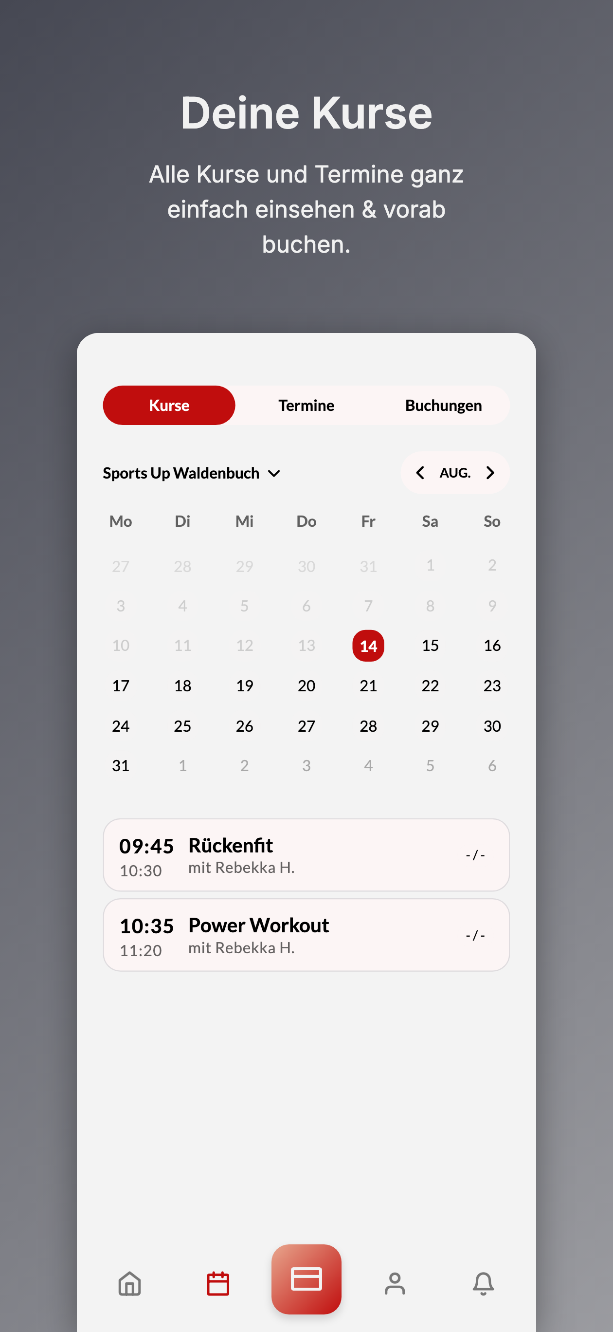 Sports Up Waldenbuch screenshot 3