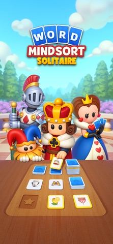 Word MindSort: Solitaire iPhone screenshot