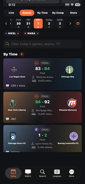 Catch the W: Women's Sports screenshot 1