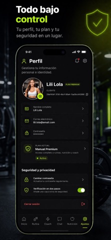 Transforma Fit Coach screenshot