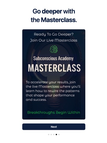 Subconscious Academy iPad screenshot