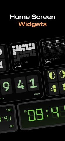 Flip Clock - Time Widget Screenshot 2 of 6