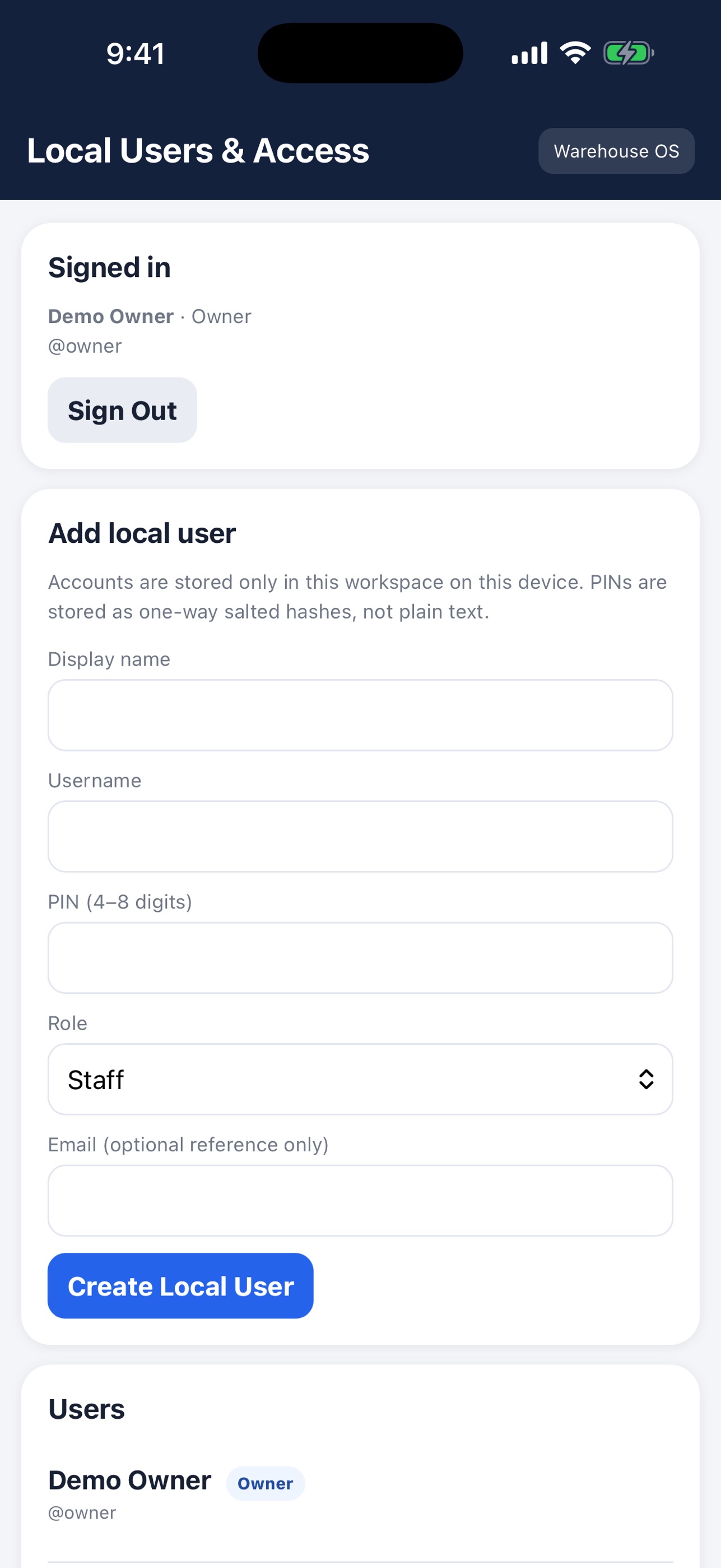 Screenshot 8 of RUNLU Warehouse OS - Flooring