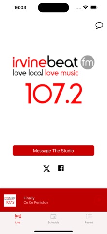 Irvine Beat FM iPhone screenshot