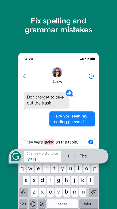 Grammarly: AI Writing Keyboard Screenshot