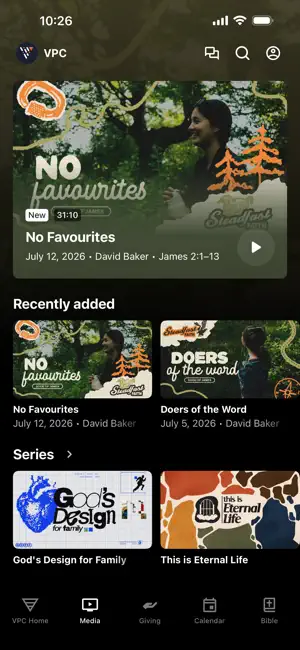 Vitalpoint Church App screenshot 2