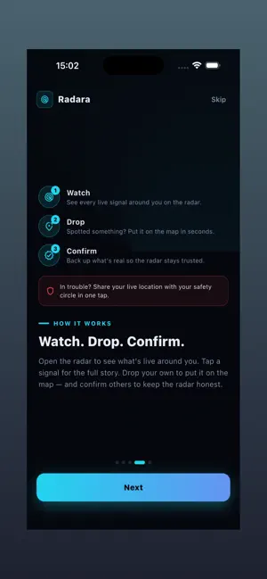 Radara screenshot 4
