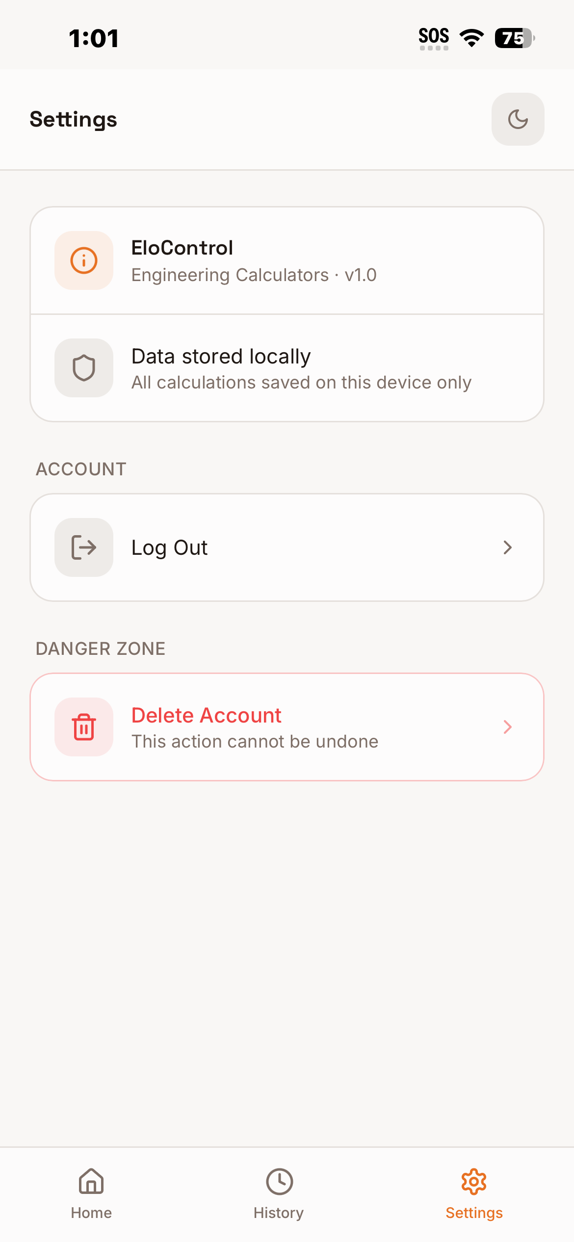 Elocontrol