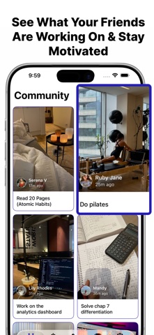 LockIn: Social Productivity screenshot 1