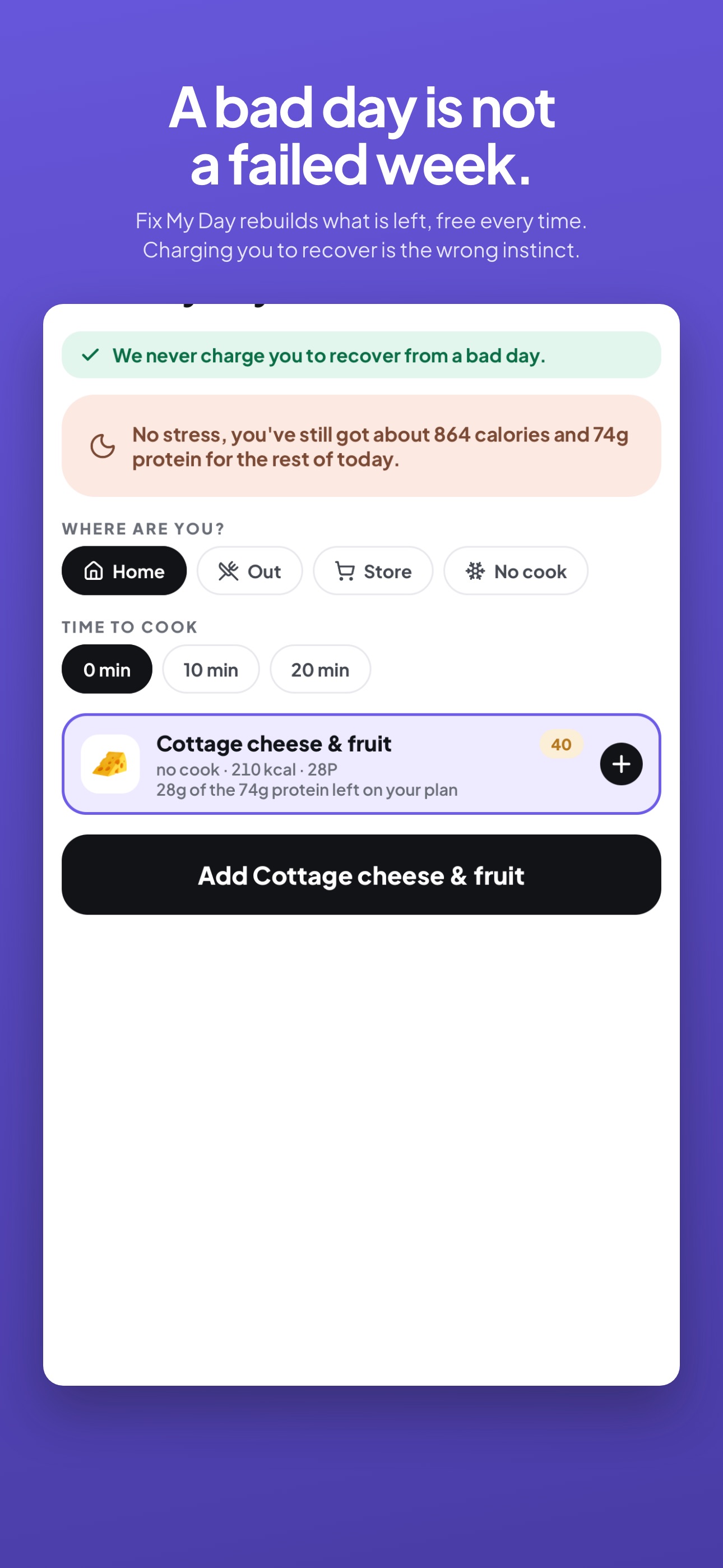 Screenshot 3 of Holdfast: Meal Plan Tracker