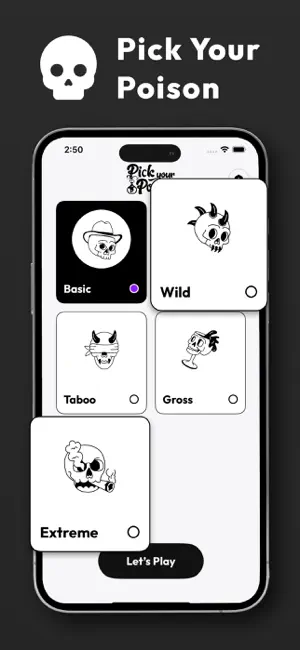 Pick Your Poison - Party Game screenshot 1
