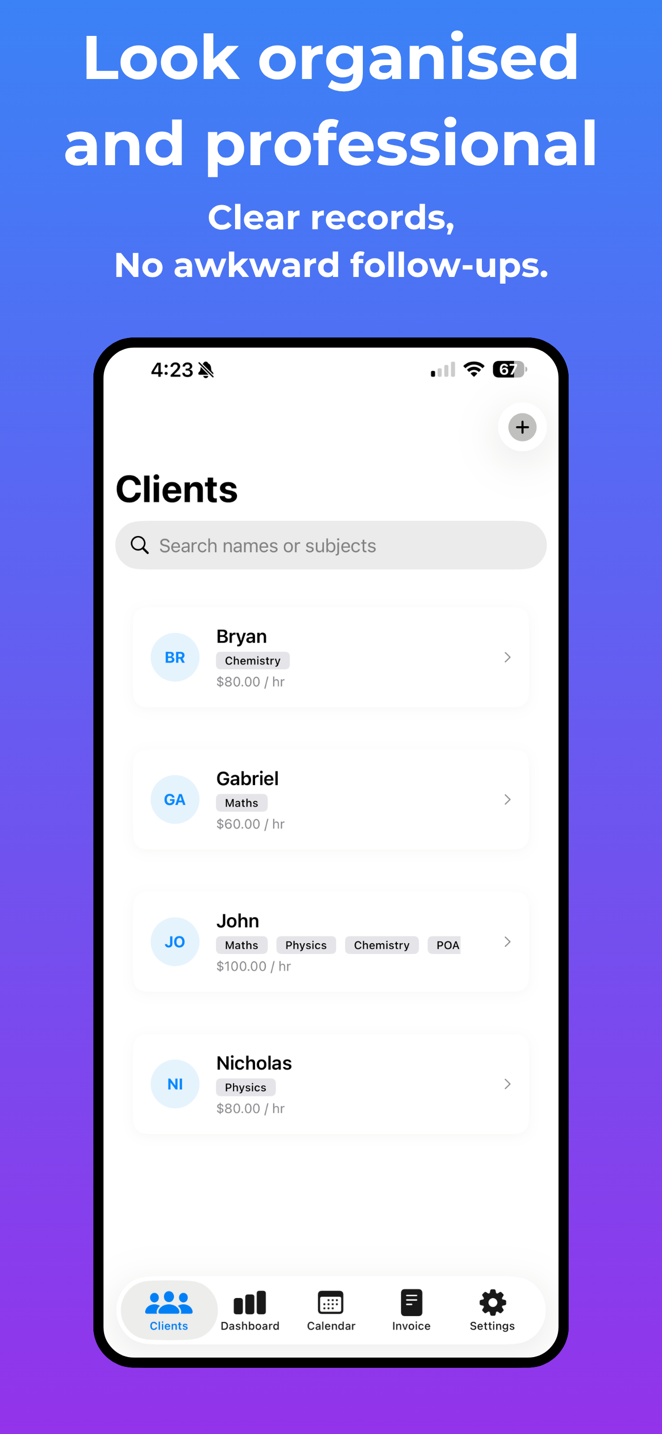 SessionFlow: Tutor Tracker screenshot 5