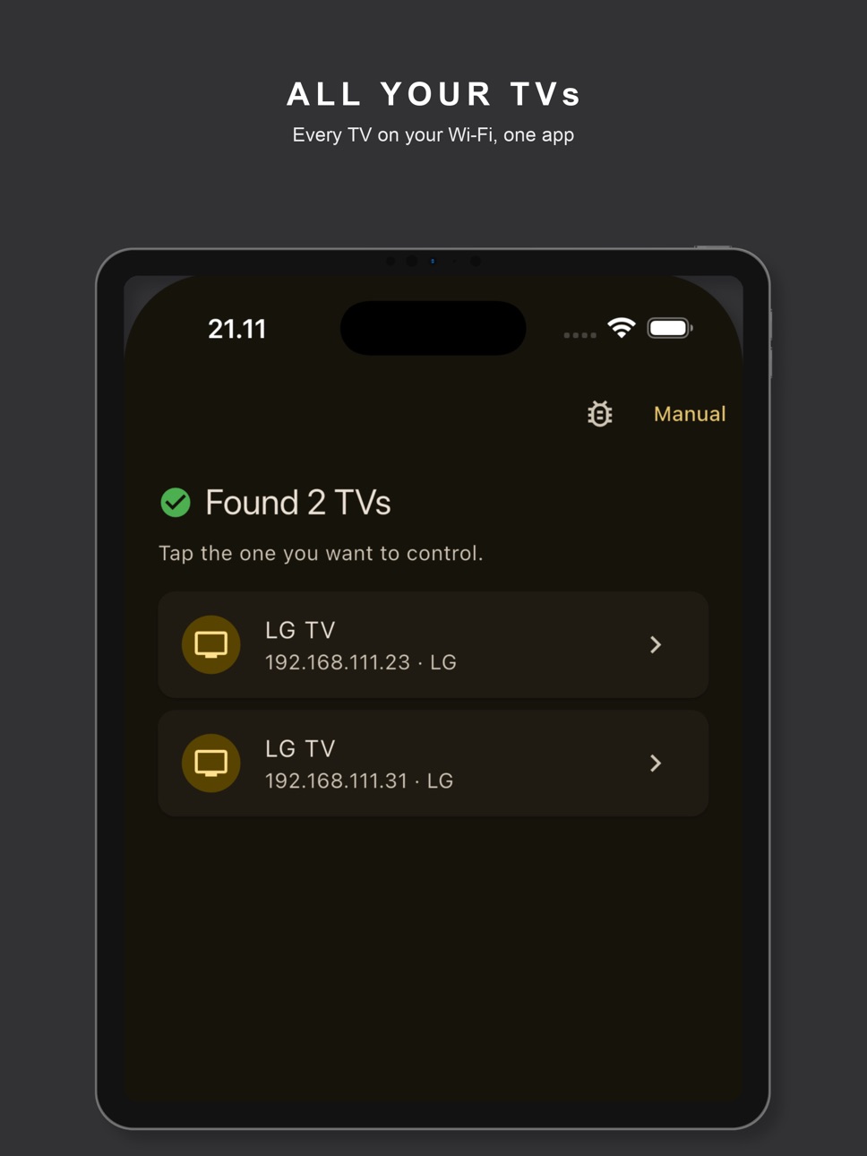 iPad screenshot