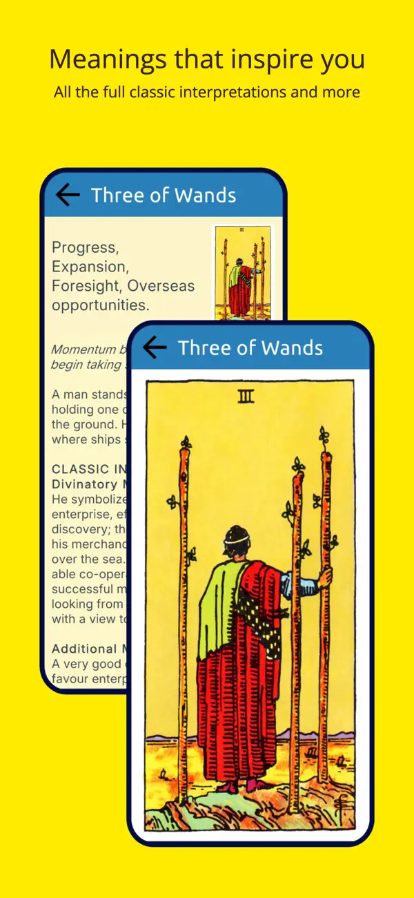 Screenshot #3 pour My Tarot Deck