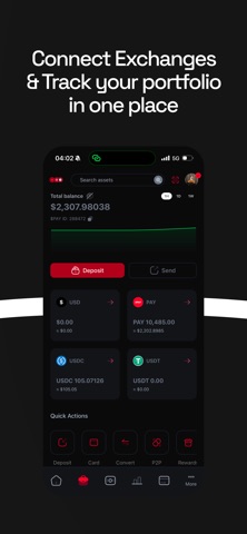 PortfolioX Network iPhone screenshot