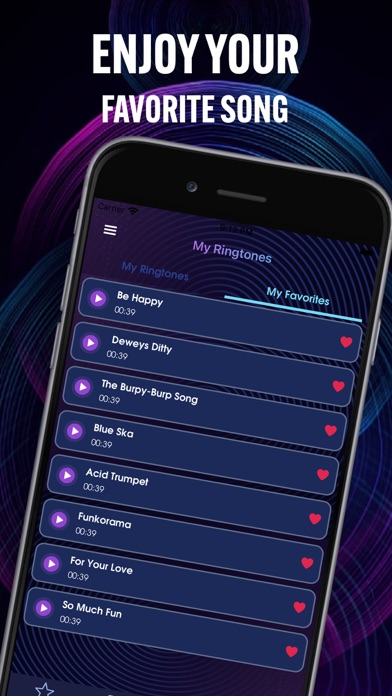 Music Ringtone : for iPhone Screenshot