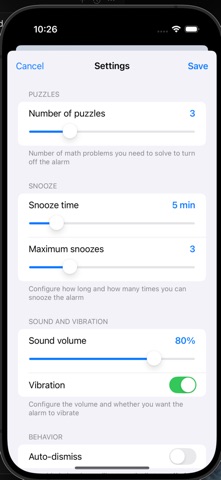 alarMath Screenshot 1 of 3