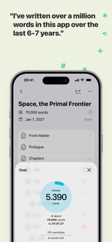 Ulysses: Writing App iPhone screenshot