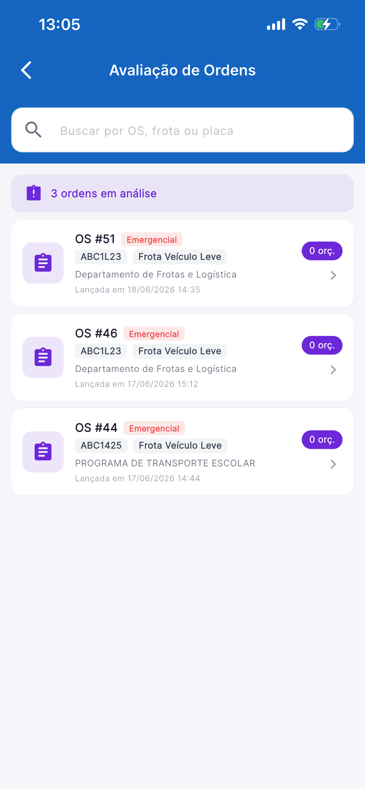 QFrotas Mobile screenshot 4