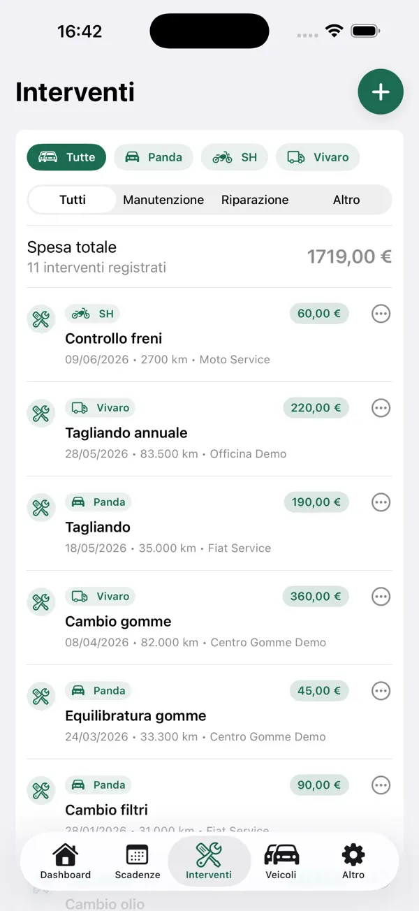 Schermata 1 di AutoMemo