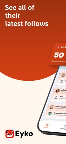 Eyko: Recent Follow Tracker Screenshot 1 of 5