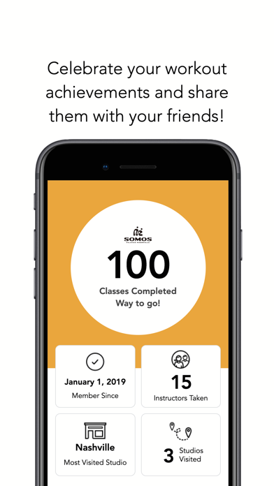 Somos Pilates Nashville iPhone screenshot 4 - Health & Fitness app
