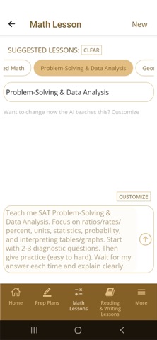 myAI SAT Prep Screenshot 5 of 8
