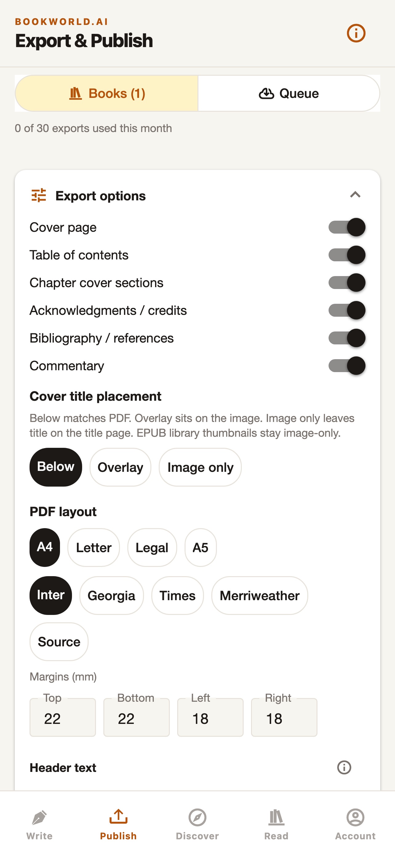 Screenshot 5 of Bookworld AI