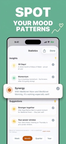 DopaLoop: ADHD Habit Tracker iPhone screenshot